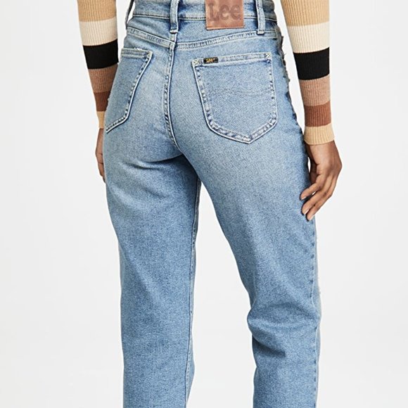 NWT Lee Vintage Modern High Rise Straight Leg Ankle Jeans - Size 29 (8) - Picture 2 of 16